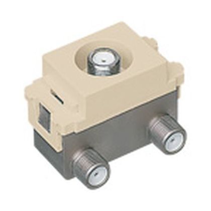 コスモシリーズワイド21埋込高シールドテレビコンセント送り配線用