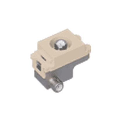 コスモシリーズワイド21埋込高シールドテレビコンセント端末用