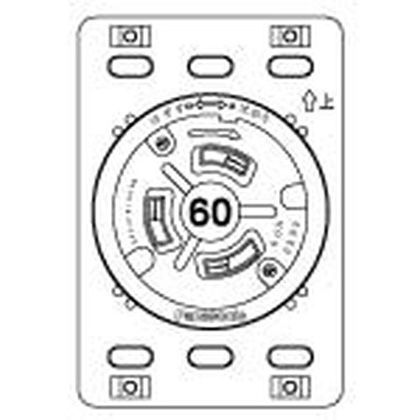 引掛埋込コンセント(3P) ブラック WF2360B 1