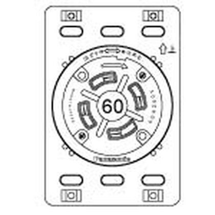 引掛埋込コンセント(接地3P) ブラック WF2460B 1