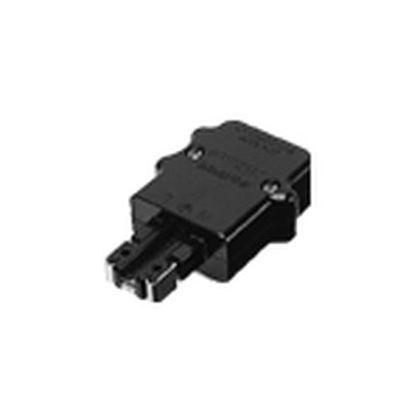 舞台・スタジオ用C型接地2P20Aキャップ ブラック WF5820B 1