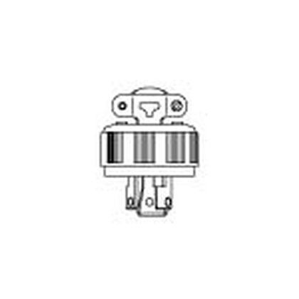 引掛キャップ(接地2P) ミルキーホワイト WF6330W 1