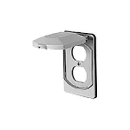 防滴ダブルコンセントプレート WF9404F 1