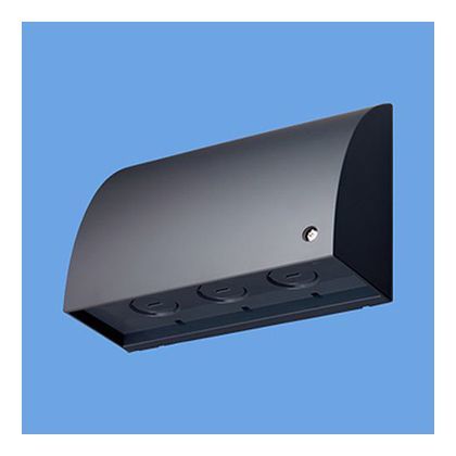 スマート防雨形ジョイントボックス ブラック WJ4613B 1