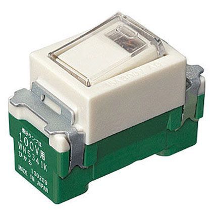 フルカラー埋込ひかるスイッチB(片切)3線式 WN5341K 1