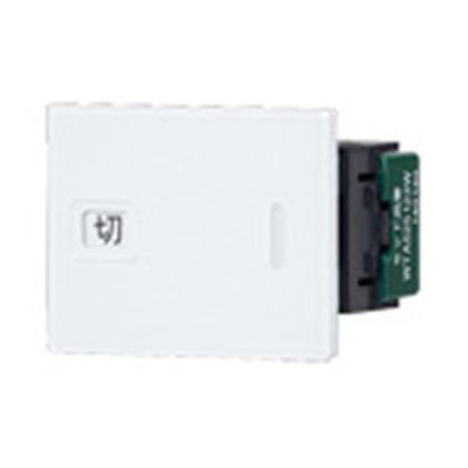 アドバンスシリーズ埋込「入」「切」表示スイッチセット(ダブル用) マットホワイト WTA525123W 1