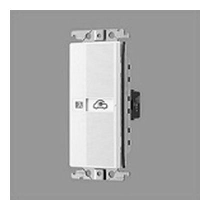 コスモシリーズワイド21埋込「入」「切」表示スイッチセット(シングル用)