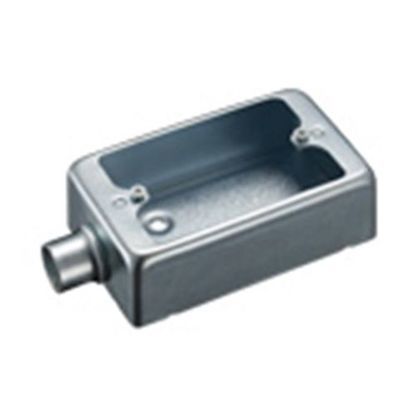 露出スイッチボックス1個用1方出G16(厚鋼電線管用) DF30161K 1