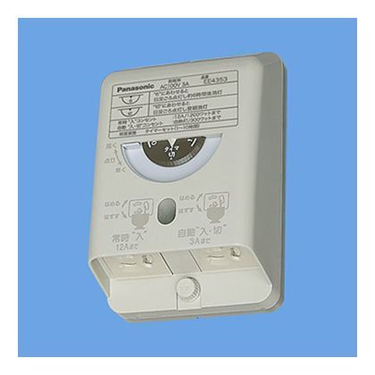 パナソニック 電子EEスイッチ付フル接地防水コンセント EE4353...
