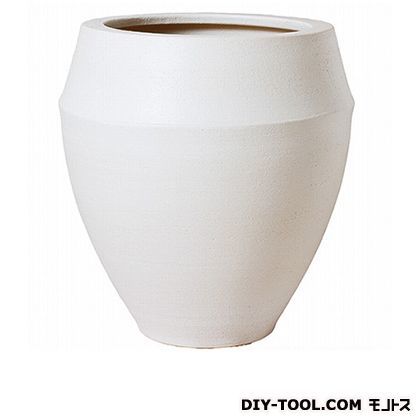 鉢カバーバレルロング10号用 555-01 ホワイト 1