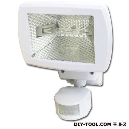 センサーライト1灯ハロゲンタイプ ホワイト HSL-150 1点