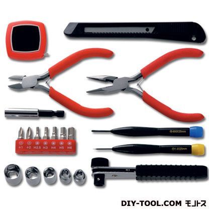 ハンディツールセット レッド×ブラック CKG-20 1点