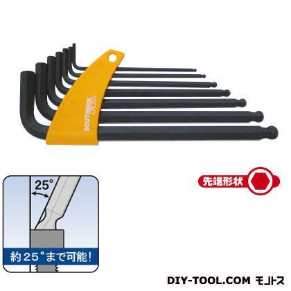 六角棒レンチ・ロングボールポイント7pcs イエロー HK-7LBM 1点