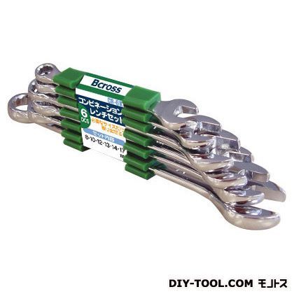 コンビネーションレンチセット グリーン CR-6K 1点