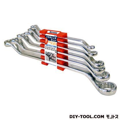 メガネレンチセット レッド BW-6 1点