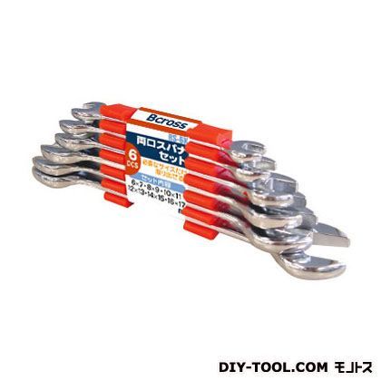 両口スパナセット オレンジ RS-6K 1点