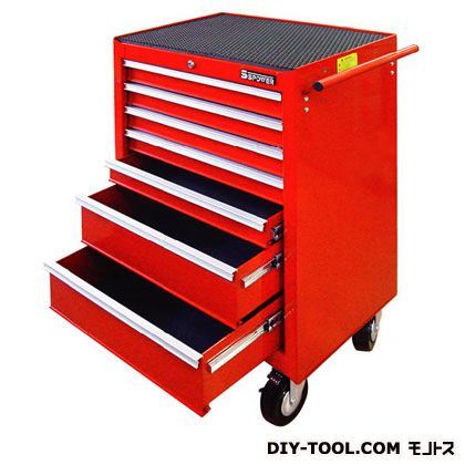 ツールキャビネット レッド TC-7B 1点