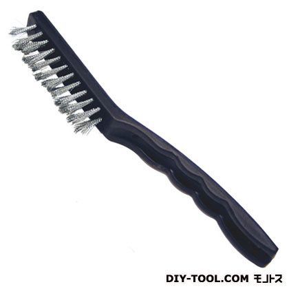 PC柄ステンワイヤブラシ ブラック SCWS-003P 1点