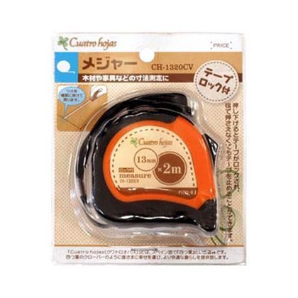 メジャー オレンジ 幅13mm×長さ2m CH-1320CV 1点