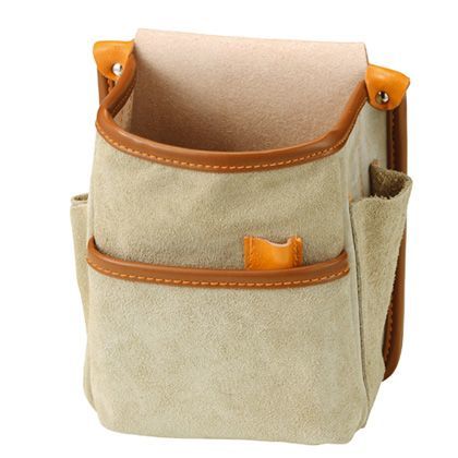 Delma leather lineデルマ床革 電工袋2段 H230×W190×D120mm NO-201 1