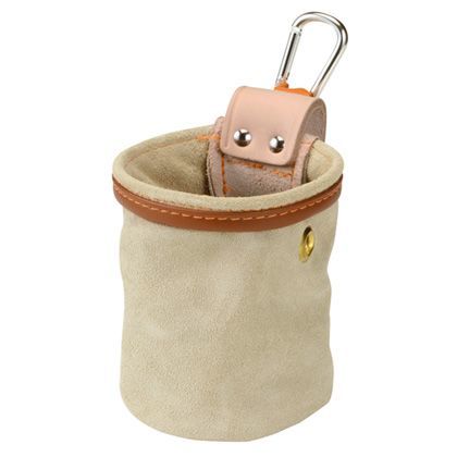 Delma leather lineデルマ床革 ポケットカラビナ付 H170×W110×D110mm NO-100 1