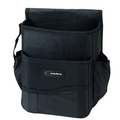 SR waist bag series SR電工袋2段 ブラック H240×W210×D110mm SR-88BK 1