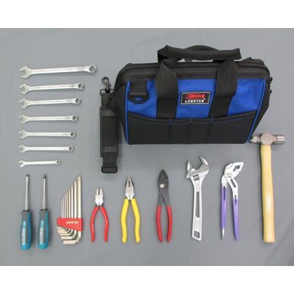 レンジャー工具セット ブルー EBR-2015B 1