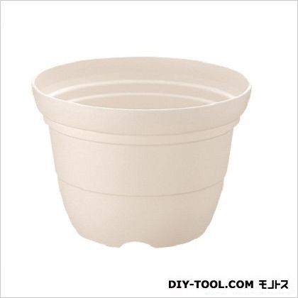 カラーバリエ輪鉢6号1.7L ホワイト 18.2φ×12.7cm 74662 1