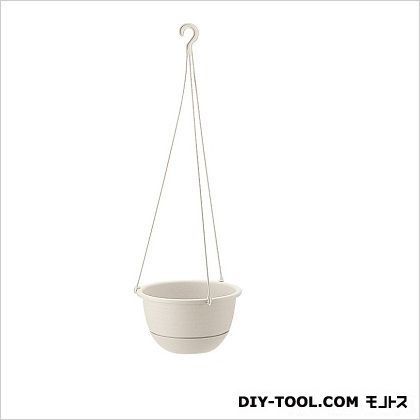 吊鉢6号1.4L ホワイト 19φ×10.6cm 74761 1点