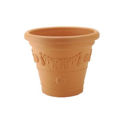 アンティコ鉢 ブラウン 43型 1