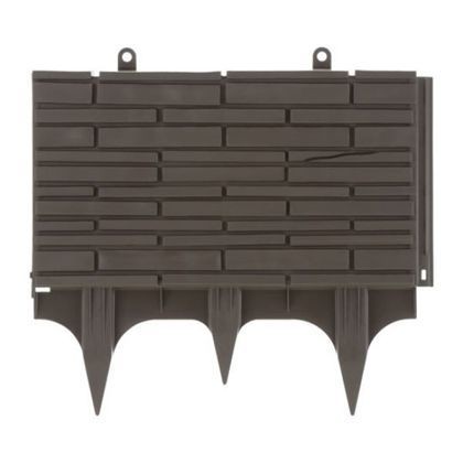 深型土留め 石積み調 45型 ダークブラウン 45型 70301 1点