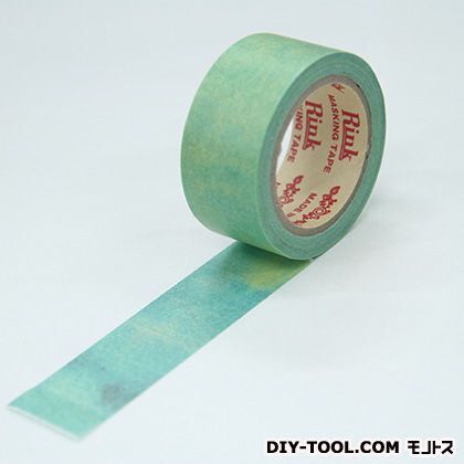 水彩色みどり装飾マスキングテープ 20mmx7m 1