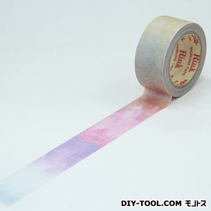 絵具レインボー装飾マスキングテープ 20mmx7m 1