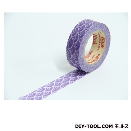 小町波装飾マスキングテープ 15mmx10m 1