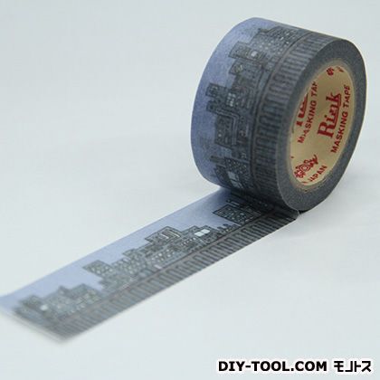 なつかしきあの街夜装飾マスキングテープ 25mmx7m 1