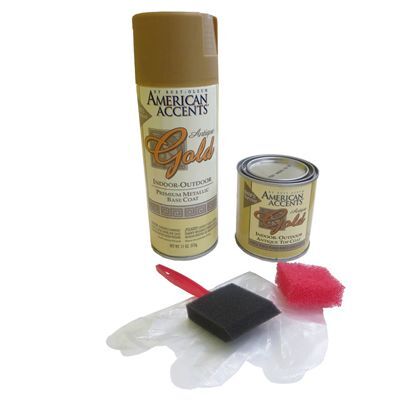アンティークペイントキット ゴールド 1