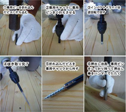 折れたビス抜きセット 5040 1点