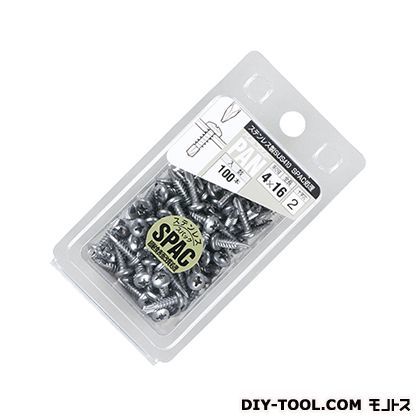 ステンレス製ドリルスクリュー ナベ頭 パック品