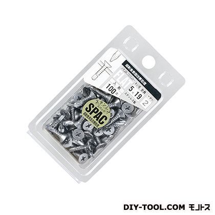 ステンレス製ドリルスクリュー サラ頭 パック品