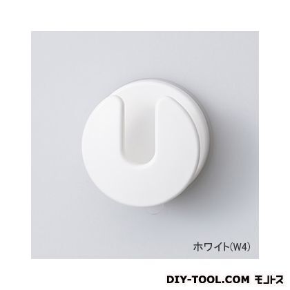 エーキューブbasupo(バスルームグッズ)バスフック ホワイト W5.6×D2.5×H5.6cm PW8812-W4 1
