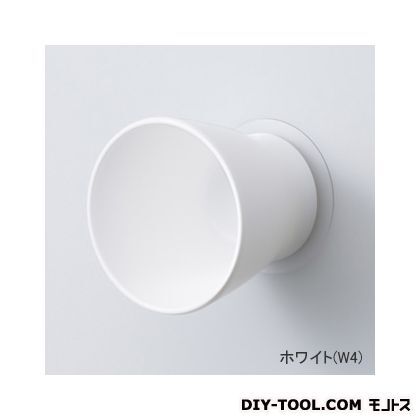 ホワイト W7.7×D6.8×H7.7cm PW6812-W4