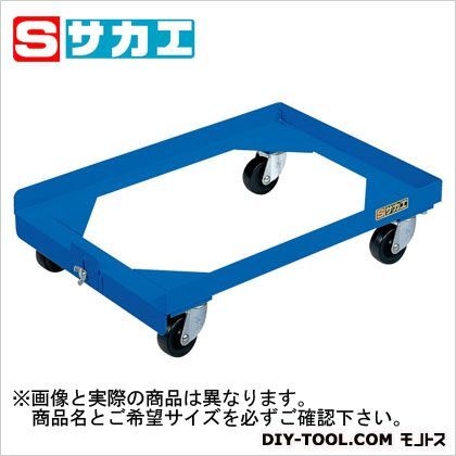 コンテナ台車(ゴムキャスター仕様) ブルー S1DB 1