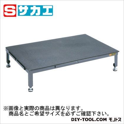 足踏台(すべり止めマット付)連結タイプ高床用 グレー SA0945HN 1