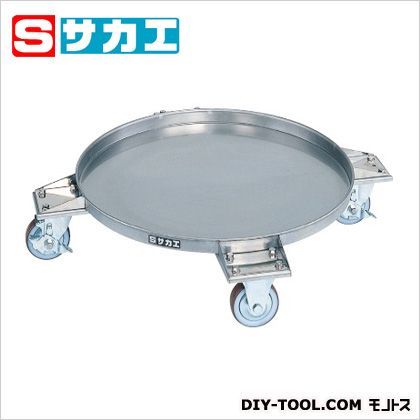 円形ドラム台車 ステンレスタイプ ステンレス SDR61 1