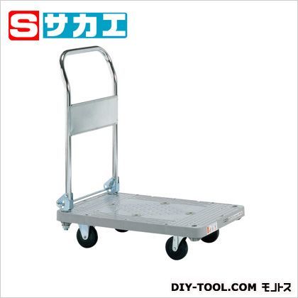 樹脂ハンドカー標準キャスター取手折リタタミ式 グレー SHT10C 1