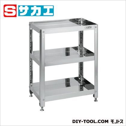 ステンレススーパースペシャルワゴン(固定式・SUS430) ステンレス SSW112NSU4 1