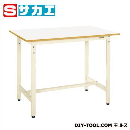 軽量立作業台CKDタイプ カラー:アイボリー 天板カラー:ホワイト W1200×D750×H900mm CKD127FIV 1