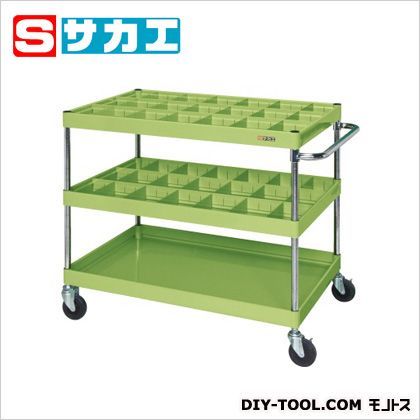 CSパールワゴン グリーン W1000×D650×H880mm CSP108FK2 1