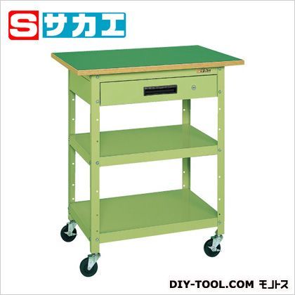 一人用作業台PHRタイプ(キャビネット付) PHR075A 1