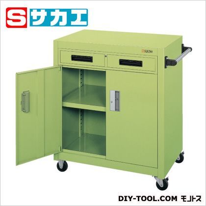 パネルワゴン(ゴム車・引出し・扉付) PKW7A 1